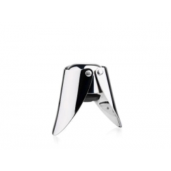 Zone Rocks Champagne stopper Polished Steel