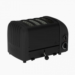 Dualit NewGen Classic -leivänpaahdin, 4 viipaletta, Stealth Black