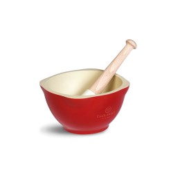 Emile Henry Mortar&pestle 15 cm/0.6 l