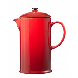 Le Creuset Stoneware Coffee Press 0.8 l, with metal press